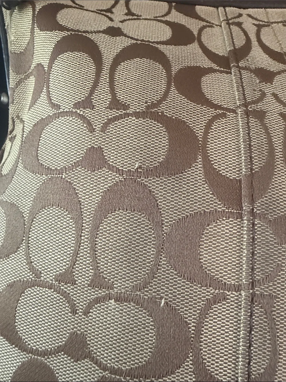 Coach Bleecker Signature Bucket/Duffle Bag
